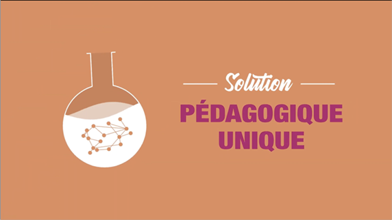 A beaker with a liquid inside is labeled "Solution Pedagogique Unique".

Contenu généré par l’IA